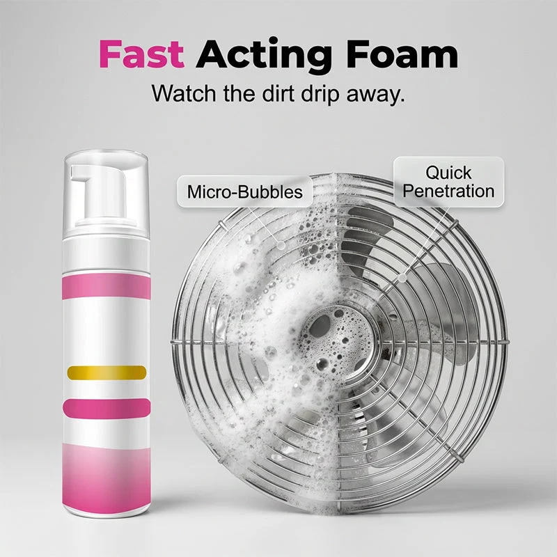 🌀 Fan cleaner spray – no dismantling. Foam melts dust. Works on all fans! 🧼✨ - Image 5