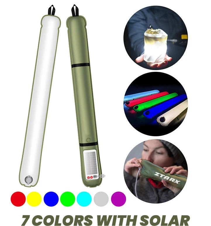 Rechargeable LED Inflatable Camping Tube Light - Image 14