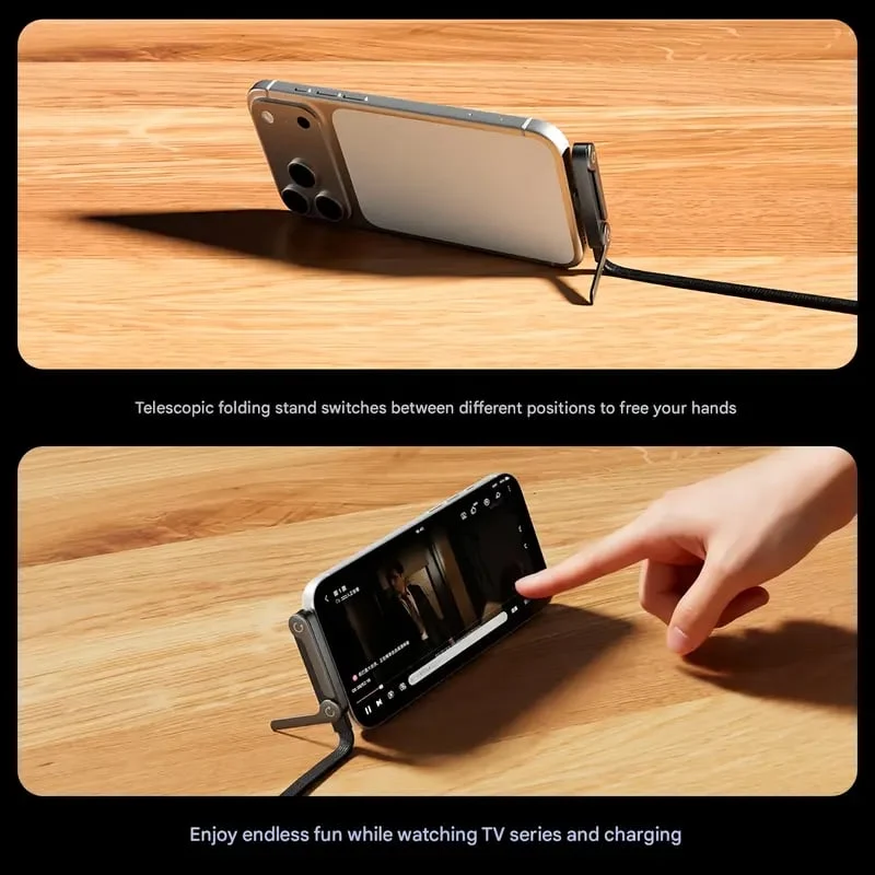 🎁Year-End Sale 50% OFF🏆⚡2-in-1 Fast Charging Cable with Adjustable Phone Stand - Image 9