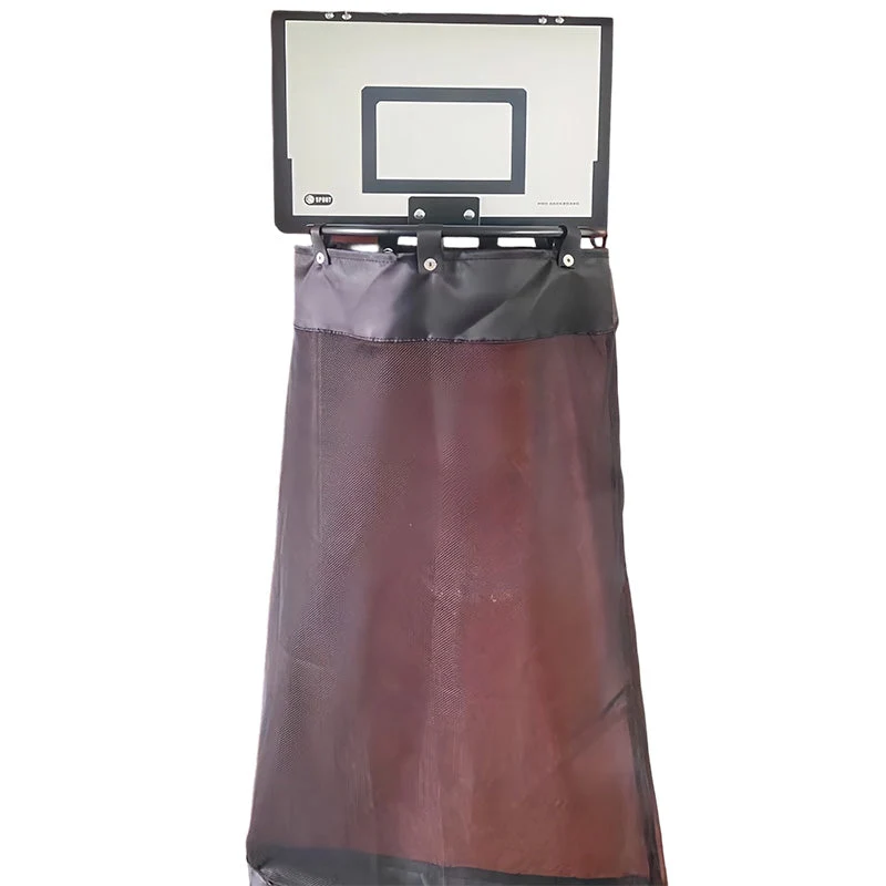 🎉FLASH DEAL 50% OFF – Over-the-Door Basketball Laundry Hamper | Creative Score Game, Big Black Mesh Net, Acrylic/Wood Backboard, No-Drill Install 🚪🏀 - Image 11