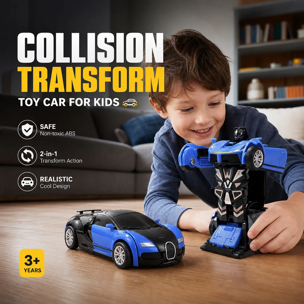 🎁Hot Sale 49% Off🚗Collision Transform Toy Car for Kids - Image 12