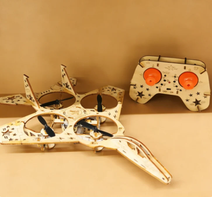 ๐๐ฅ HOT SALE 50%OFF ๐ฅ๐งฉ DIY Wooden Drone Building Kit ๐ - Image 13