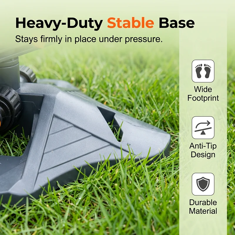 Wide-Coverage Automatic Rotating Garden Sprinkler - Image 9