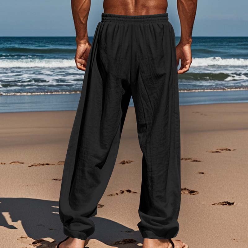 Men's Casual Loose Straight-Leg Pants - Image 9