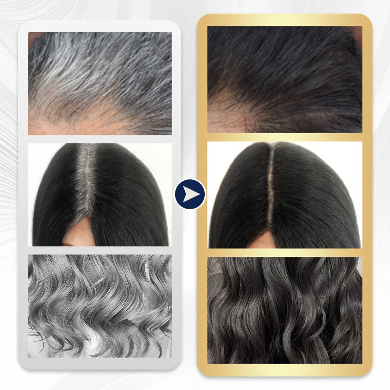 Plant-Based Hair Coloring Cream - Mild Formula Long Lasting - Image 2