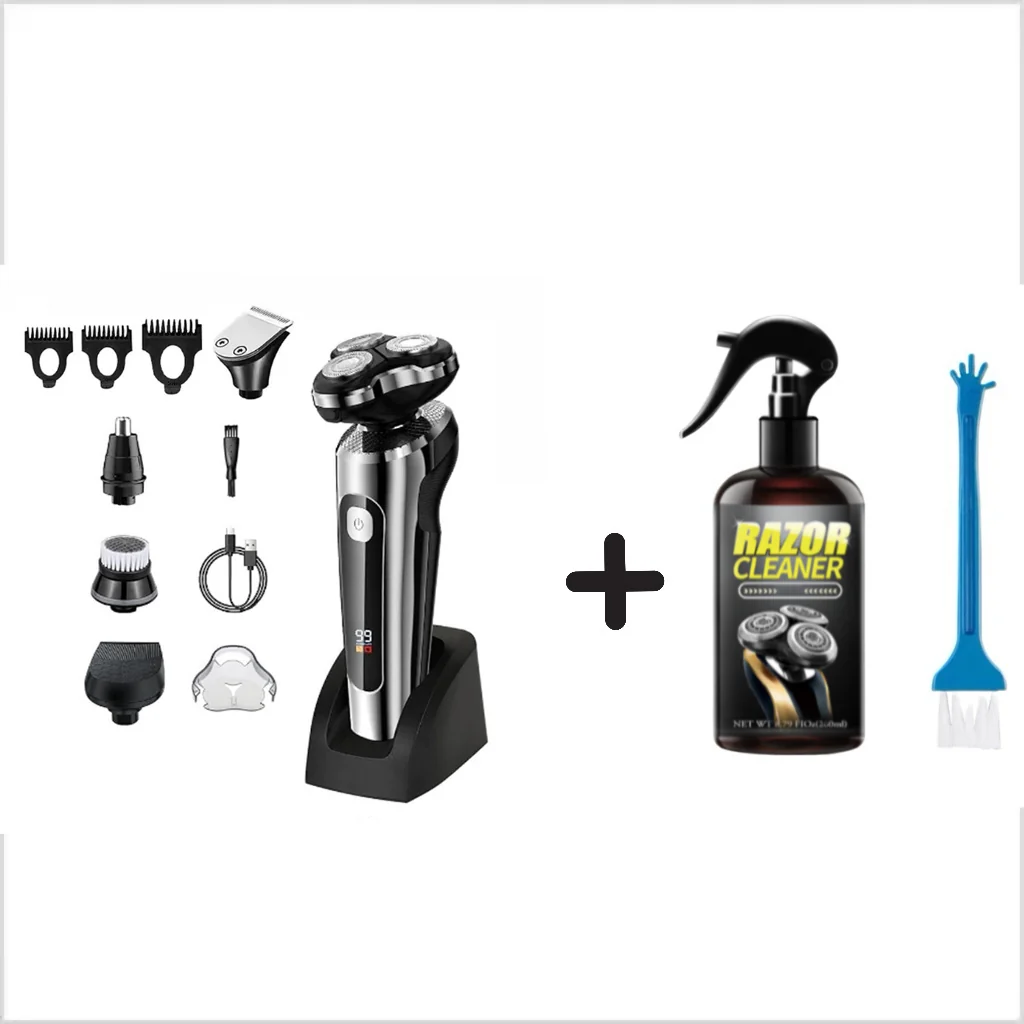⏳LIMITED TIME: 50% OFF! 🏆Men's 3-in-1 3D Floating Electric Shaver - Image 15
