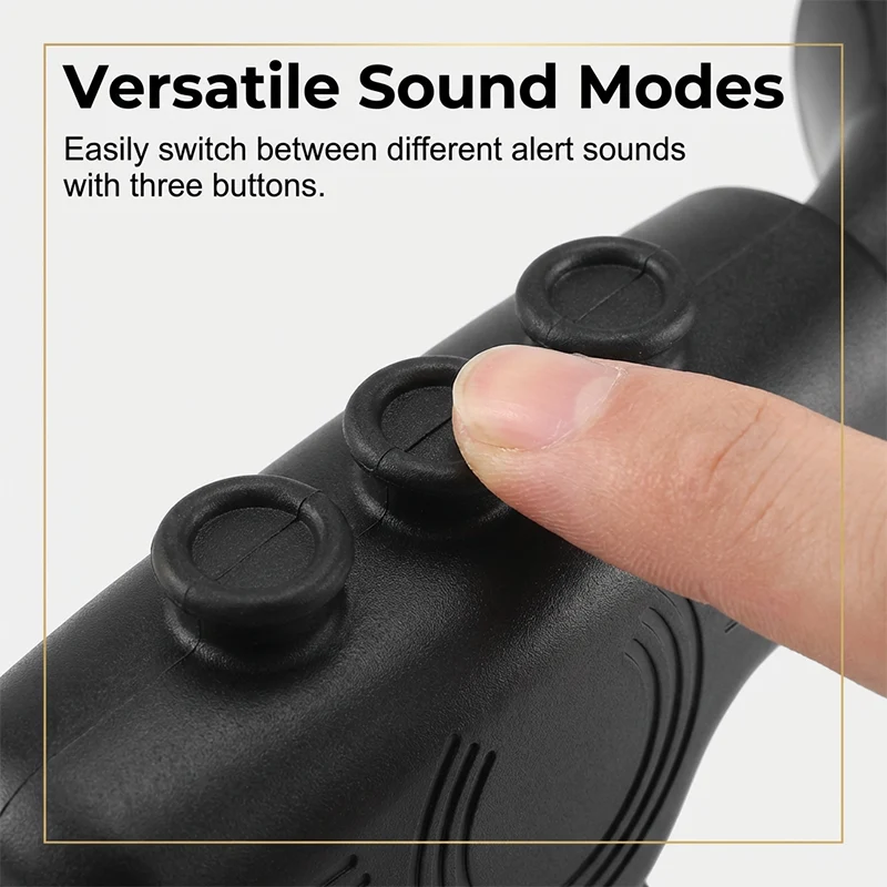 Easy-Install 120dB Electric Bike Bell with Remote Button - Image 5