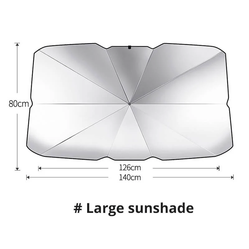 ✨Summer Hot Sale☀️Car Windshield Sun Shade Umbrella - Image 5