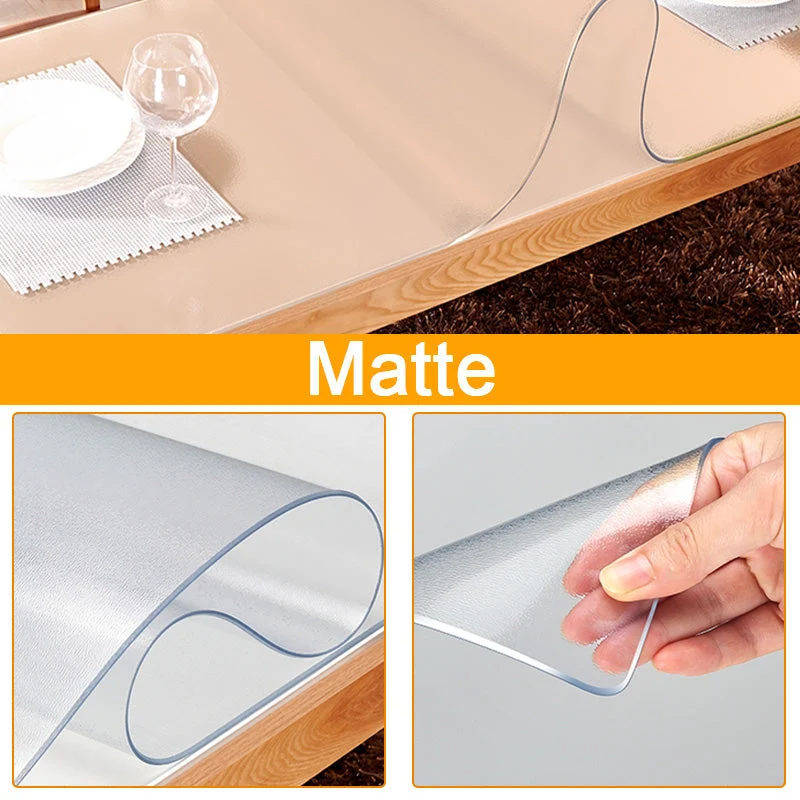 PVC Clear Thick Table Mat - Image 7