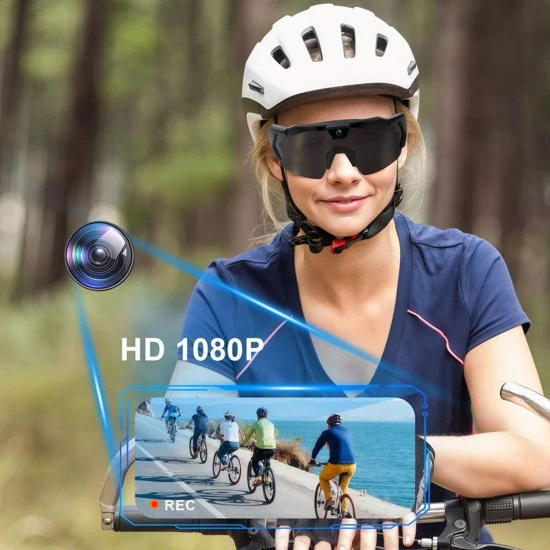 🎁 Hot Sale 49% OFF 🔥Outdoor Cycling Camera Glasses - Image 2