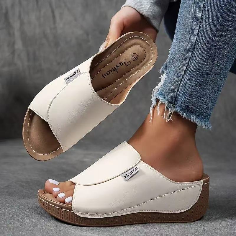 💥Hot Sale🔥Women's Casual Wedge Slide Sandals - Image 6