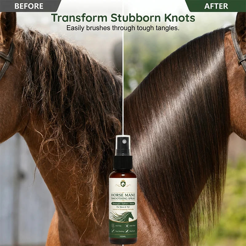 Horse Mane and Tail Smoothing Spray - Image 2