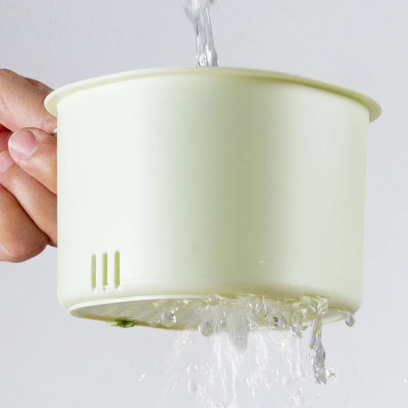 Plastic Kitchen Suction Cup Sink Drain Basket - Image 6
