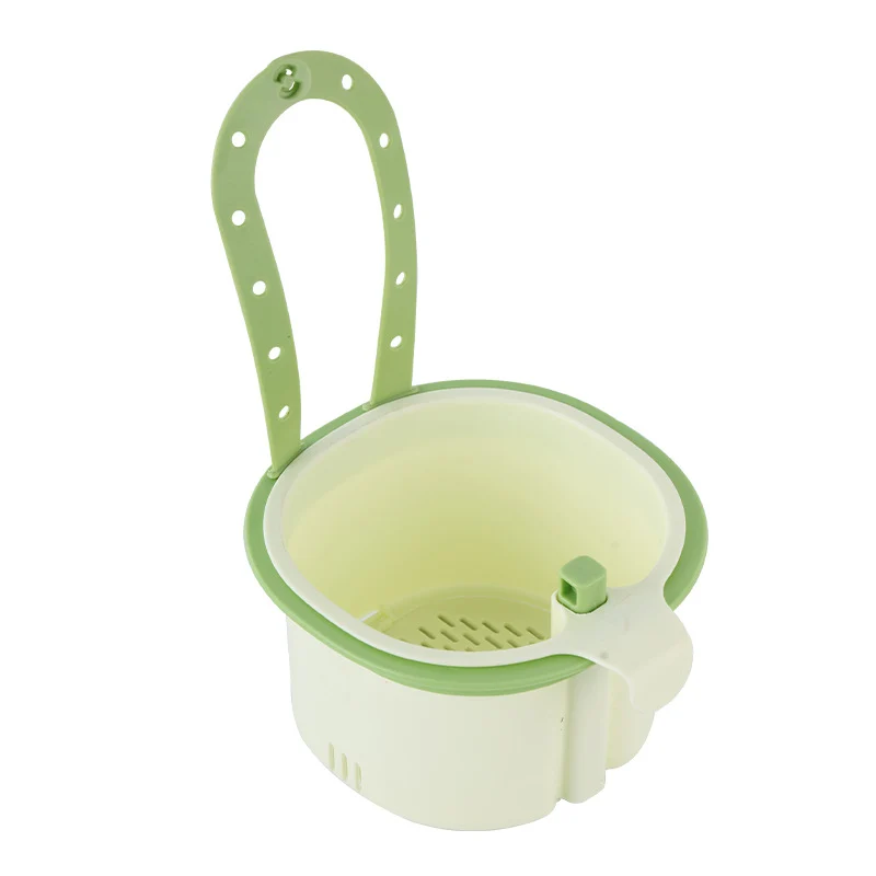 Plastic Kitchen Suction Cup Sink Drain Basket - Image 10