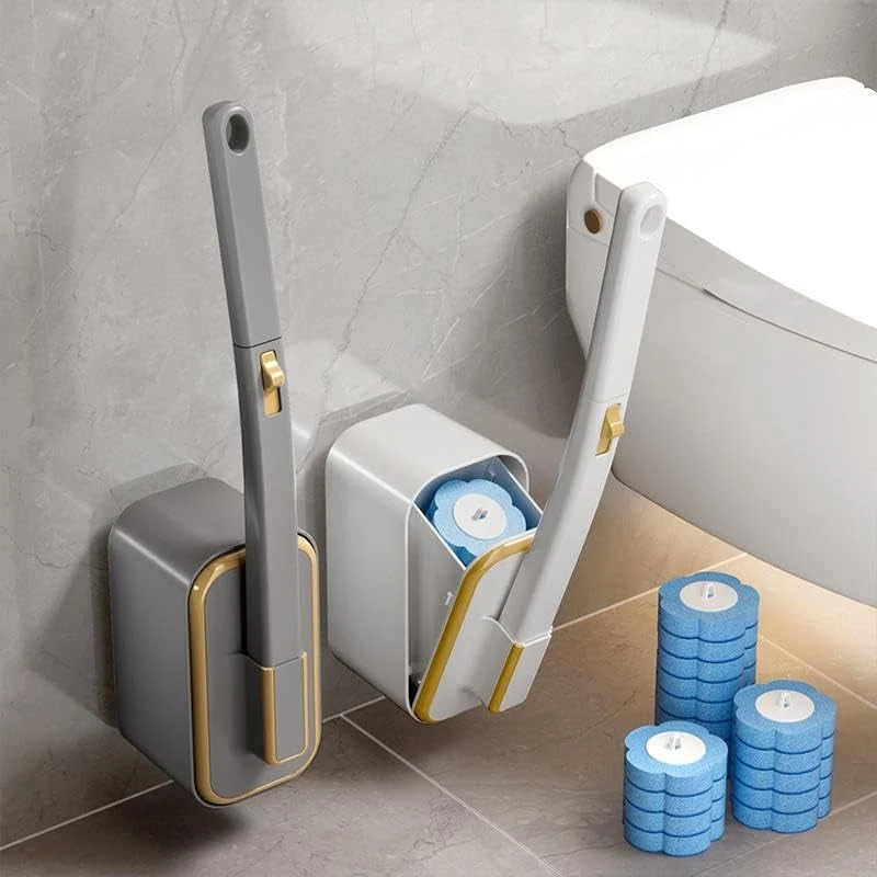 🔥NEW YEAR SALE £10.99!!⚡50K+ SOLD!🚽💦Disposable Replacement Wall-Mounted Innovative Toilet Brush Set✨ - Image 6