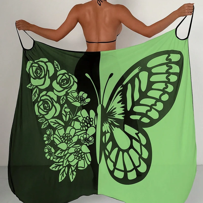🔥Summer Hot Sale 50% OFF🦋Women's Butterfly Swimsuit Cover-Up & Dress - Image 7