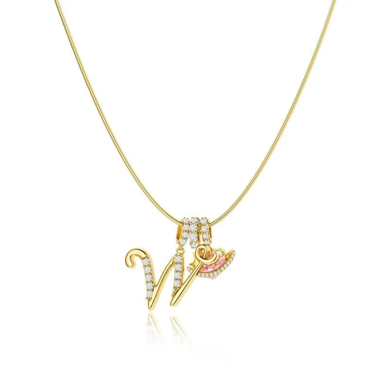 ๐2026 Mother's Day Gifts 50% Off--๐3-Layering Initial A-Z Letter Pendant Necklaces - Image 43