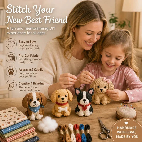 🎉Temporary discount!🎉✨Easy DIY sewing kit for beginners
