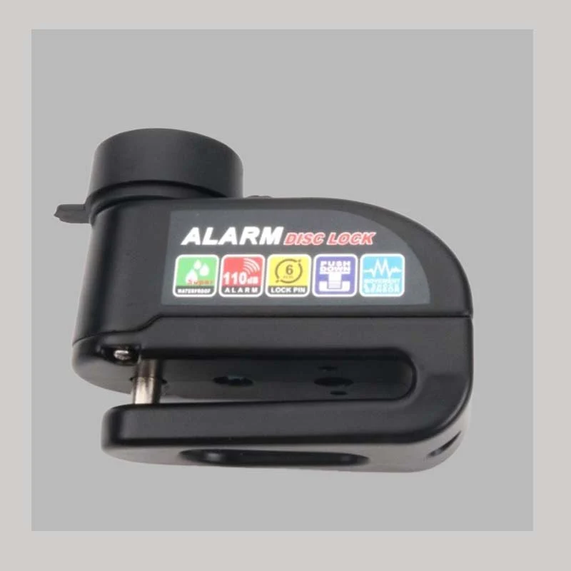 Heavy-Duty Waterproof Disc Brake Lock with Alarm System - Image 4