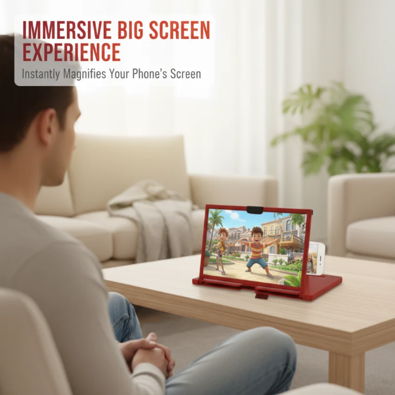 HD Mobile Phone Screen Magnifier - Image 2