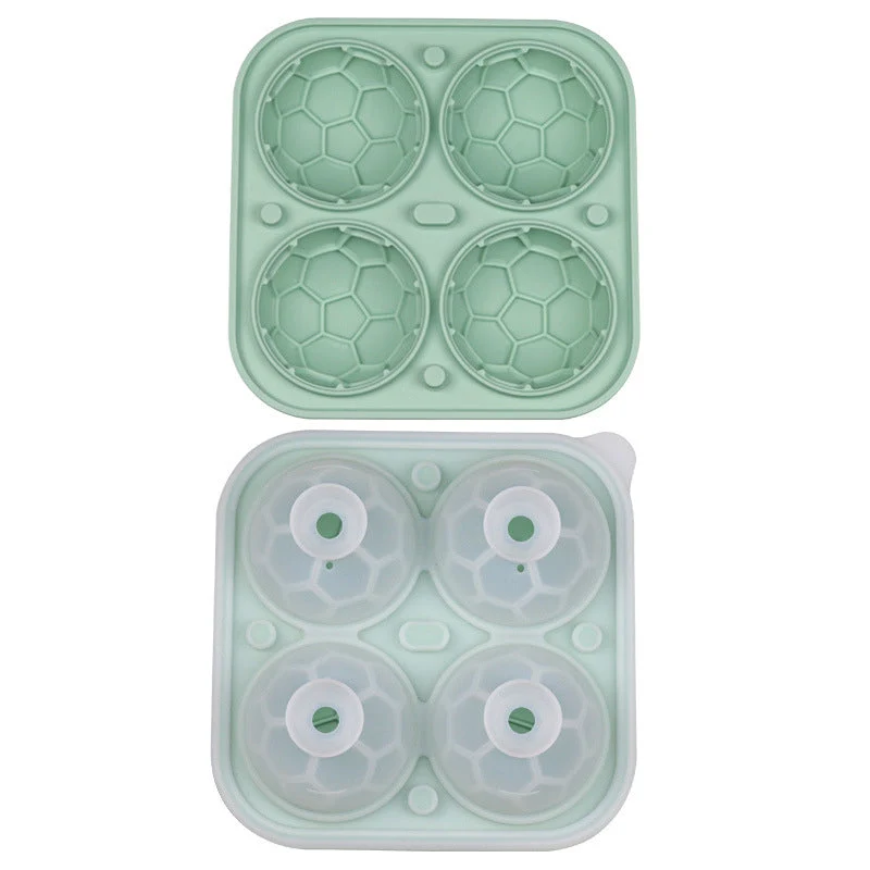 📢📢50% OFF!! ⏰ Silicone Soccer Ball Ice Cube Tray – 5.5 cm Cubes, Slow-Melting, Leak-Proof Design, 4 Colors, Perfect for Game Nights & Cocktails 🥂 - Image 12