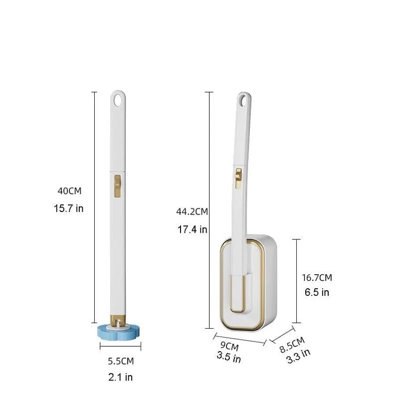🔥NEW YEAR SALE £10.99!!⚡50K+ SOLD!🚽💦Disposable Replacement Wall-Mounted Innovative Toilet Brush Set✨ - Image 10