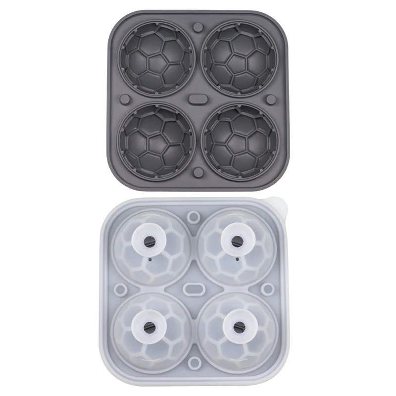 📢📢50% OFF!! ⏰ Silicone Soccer Ball Ice Cube Tray – 5.5 cm Cubes, Slow-Melting, Leak-Proof Design, 4 Colors, Perfect for Game Nights & Cocktails 🥂 - Image 14