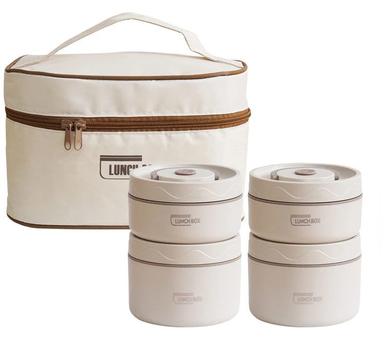 🎁Hot SALE 50% OFF🔥Microwaveable Stainless Steel Insulated Lunch Box Set - Image 8