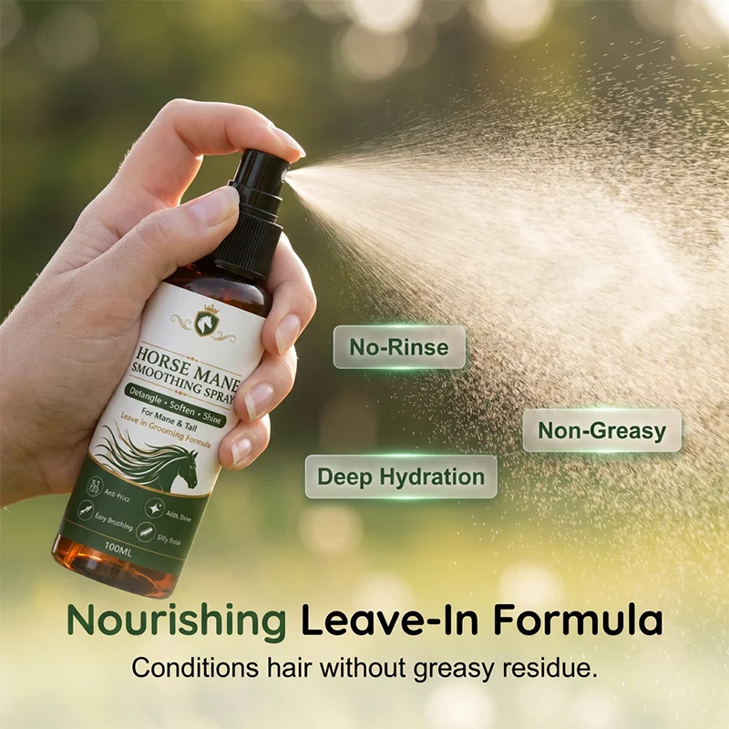 Horse Mane and Tail Smoothing Spray - Image 3