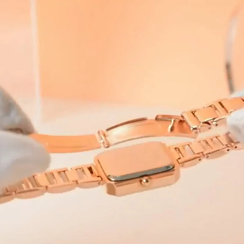 🌸Limited time 48% OFF✨⌚Couple's Fashion Rectangular Quartz Watch - Image 6