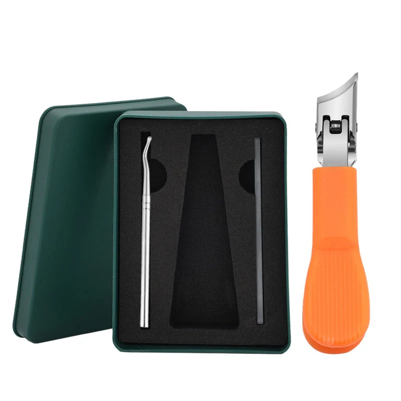 📢📢50% OFF!! ⏰Angled, splash-proof nail clippers with a wide opening - Image 6