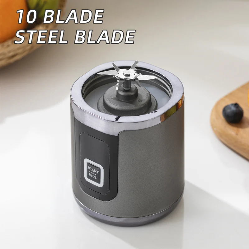 🏖️🍹Summer Hot Sale - Up to 50% OFF⚡50K+ SOLD!🎁Wireless Portable Juicer with 10 Blades - Image 3