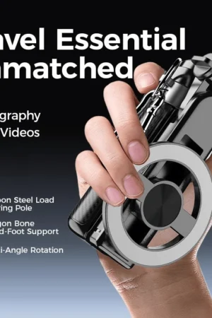 🏆 Hot sale 50% OFF✨4-in-1 Multifunctional magnetic selfie stick with 360° rotation