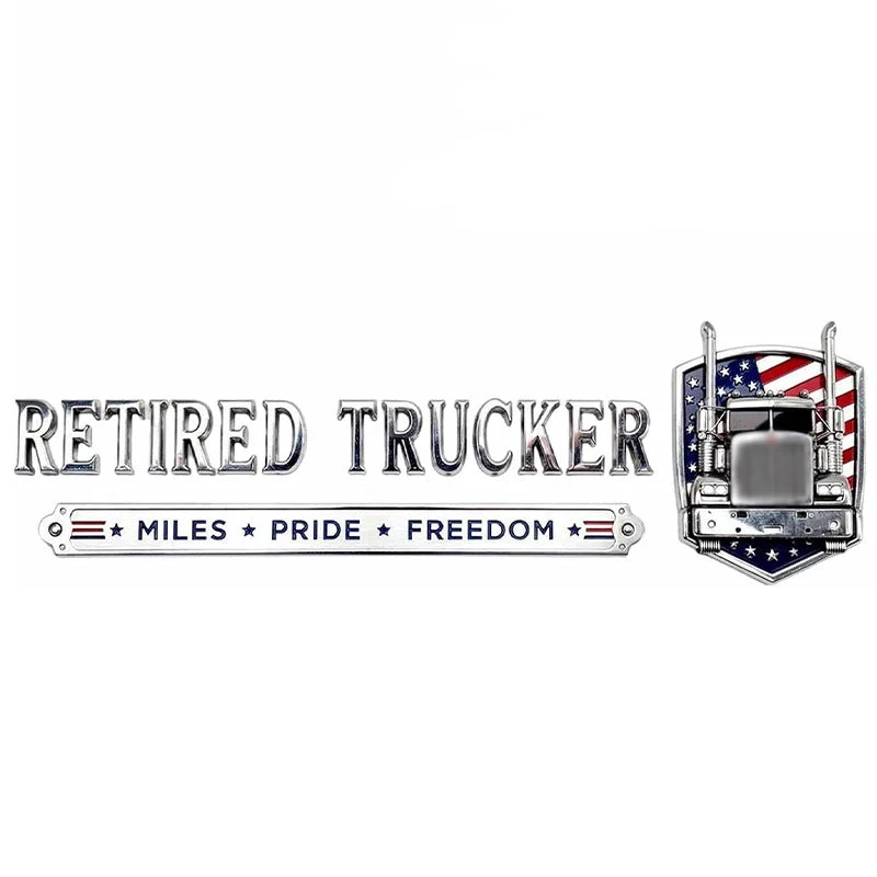 🎁Hot Sale 49% OFF🔥Retired Truck Driver Car Emblem Badge - Image 9