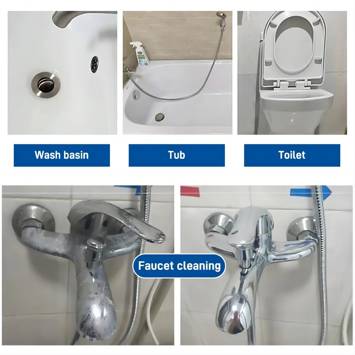 🎅Christmas Sale, 50% off🔥Antibacterial Bathroom Cleaner Limescale Remover - Image 7