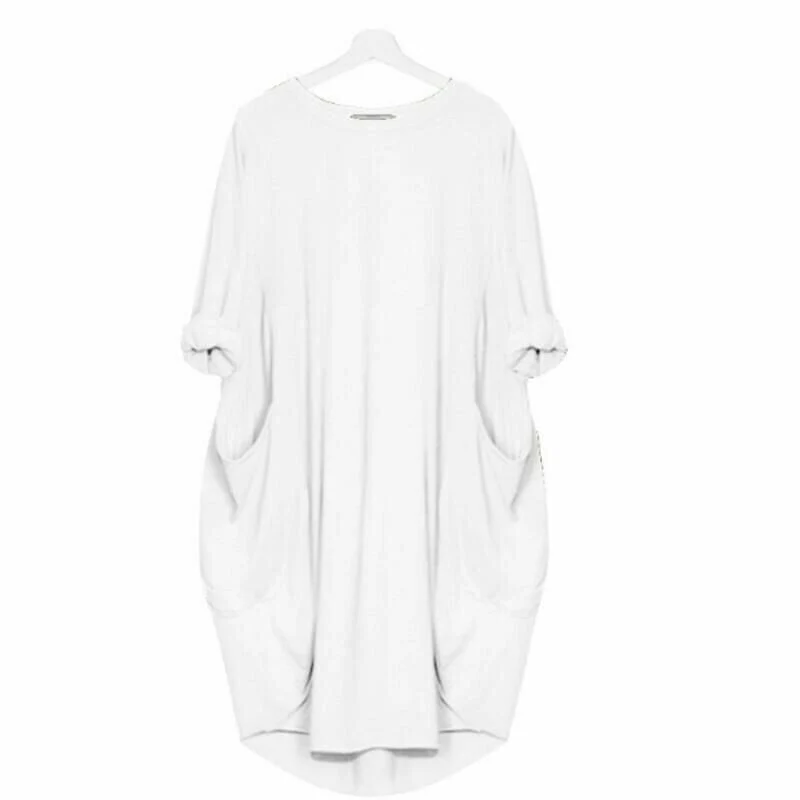 🔥Autumn Sale 49% OFF - Long Sleeve Casual Loose Pocket Dress🎁Buy 3 Pay 2 - Image 20