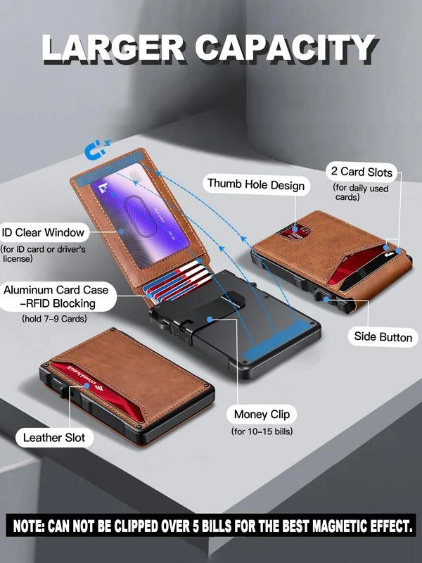 🔥🎁New Arrival: 50% OFF – Slim Men's Wallet with RFID - Image 11