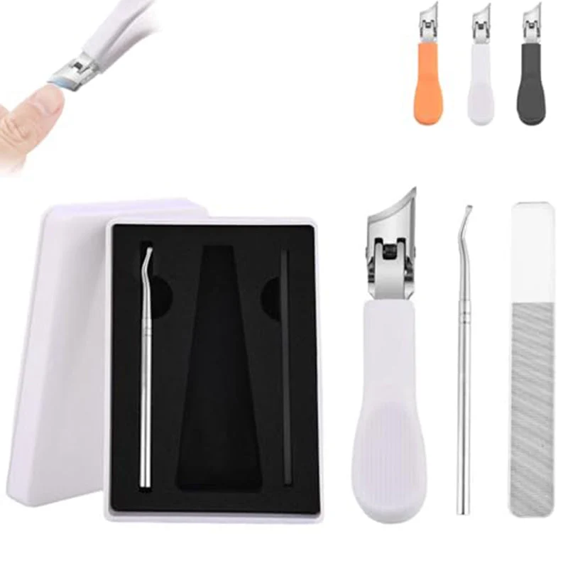 📢📢50% OFF!! ⏰Angled, splash-proof nail clippers with a wide opening - Image 12