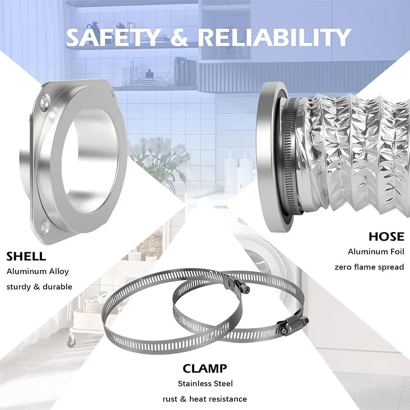 Magnetic Dryer Vent Coupling Connector Kit - Image 5