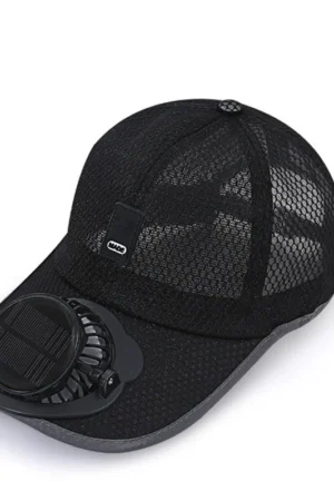 🔥Hot Sale - 50% OFF🔥Breathable Baseball Cap with Solar Fan