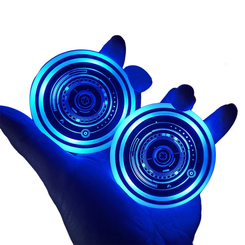 Rechargeable LED Car Cup Holder Lights - Image 15