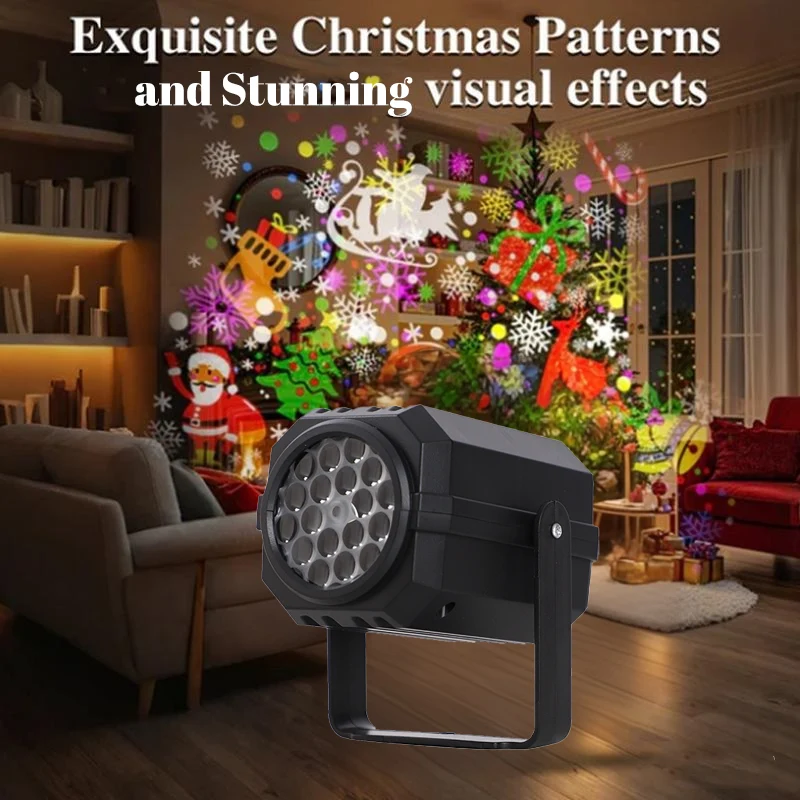 š„Black Friday Sale šRotating LED Christmas Pattern Projector Light - Image 2