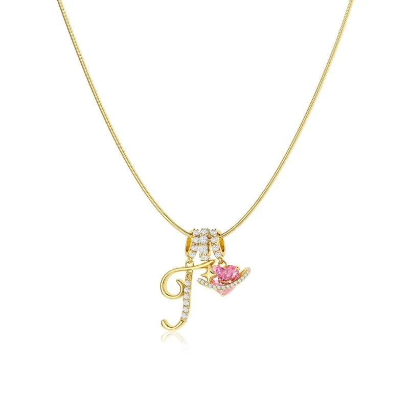 ๐2026 Mother's Day Gifts 50% Off--๐3-Layering Initial A-Z Letter Pendant Necklaces - Image 40