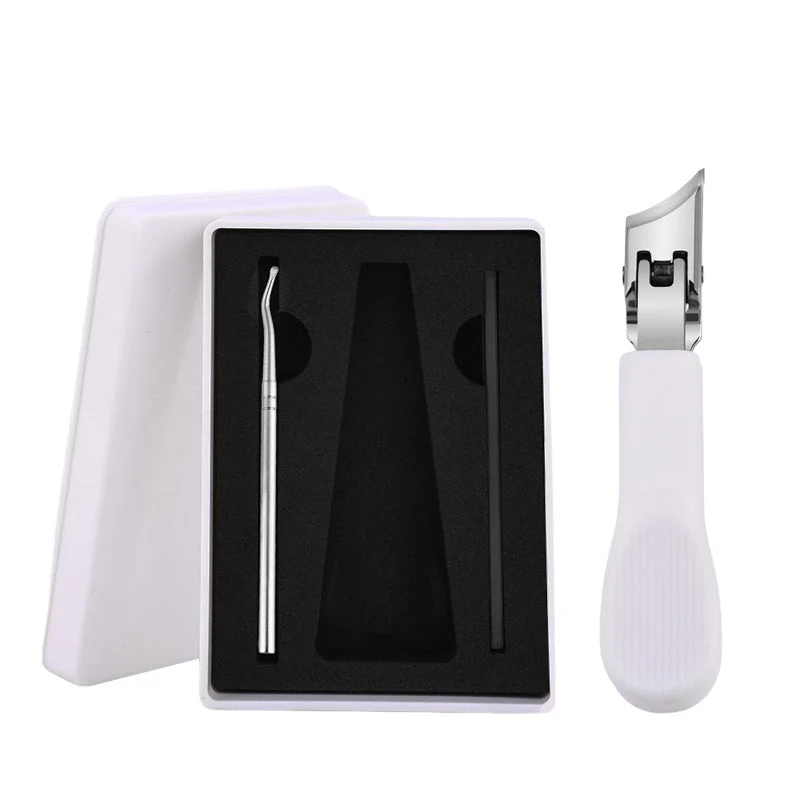 📢📢50% OFF!! ⏰Angled, splash-proof nail clippers with a wide opening - Image 4