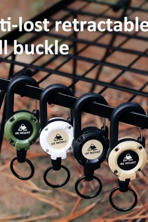 🏆Buy More Save More🎁3 In 1 New Multifunctional Retractable Pull Reel Carabiner Keychain