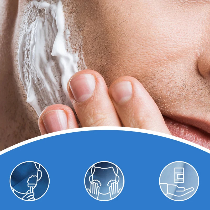 2-in-1 Shaving & Cleansing Cream Stick for Men - Image 5