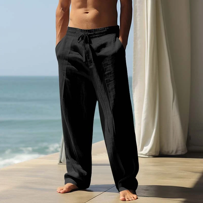 Men's Casual Loose Straight-Leg Pants - Image 10