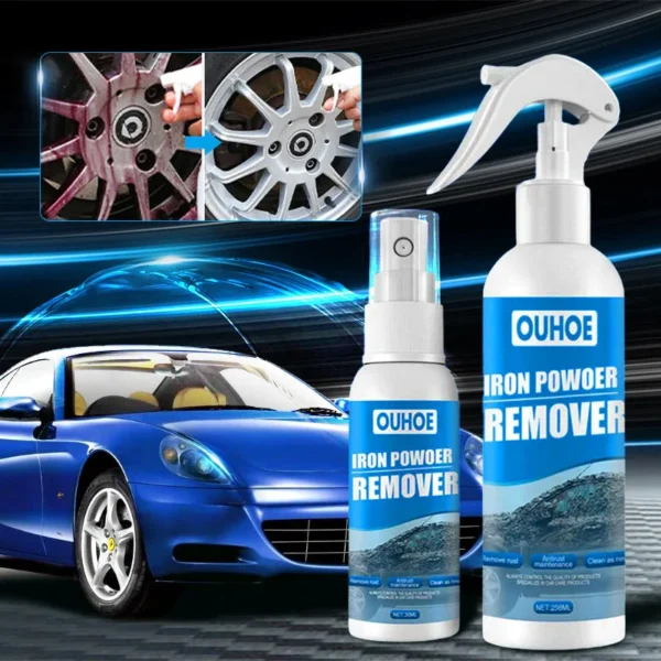 🔥 Multi‑Purpose Rust Remover Spray – Rust Gone, Metal Like New! 🛠️✨ Dissolves rust on contact – wheels, tools, chains, and more. 💪🚗
