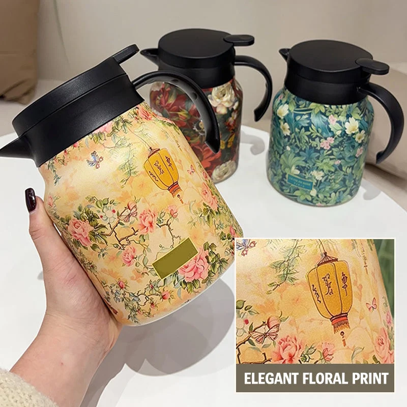 💥Hot Sale🌿1000ml Vacuum Insulated Teapot with Strainer - Image 6
