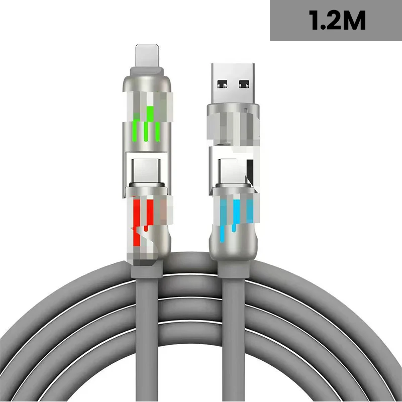 📢📢50% OFF NOW! ⚡4-in-1 LED Light Up Charging Cable - Image 8